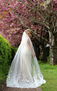 Apple Blossom Bridal Veil